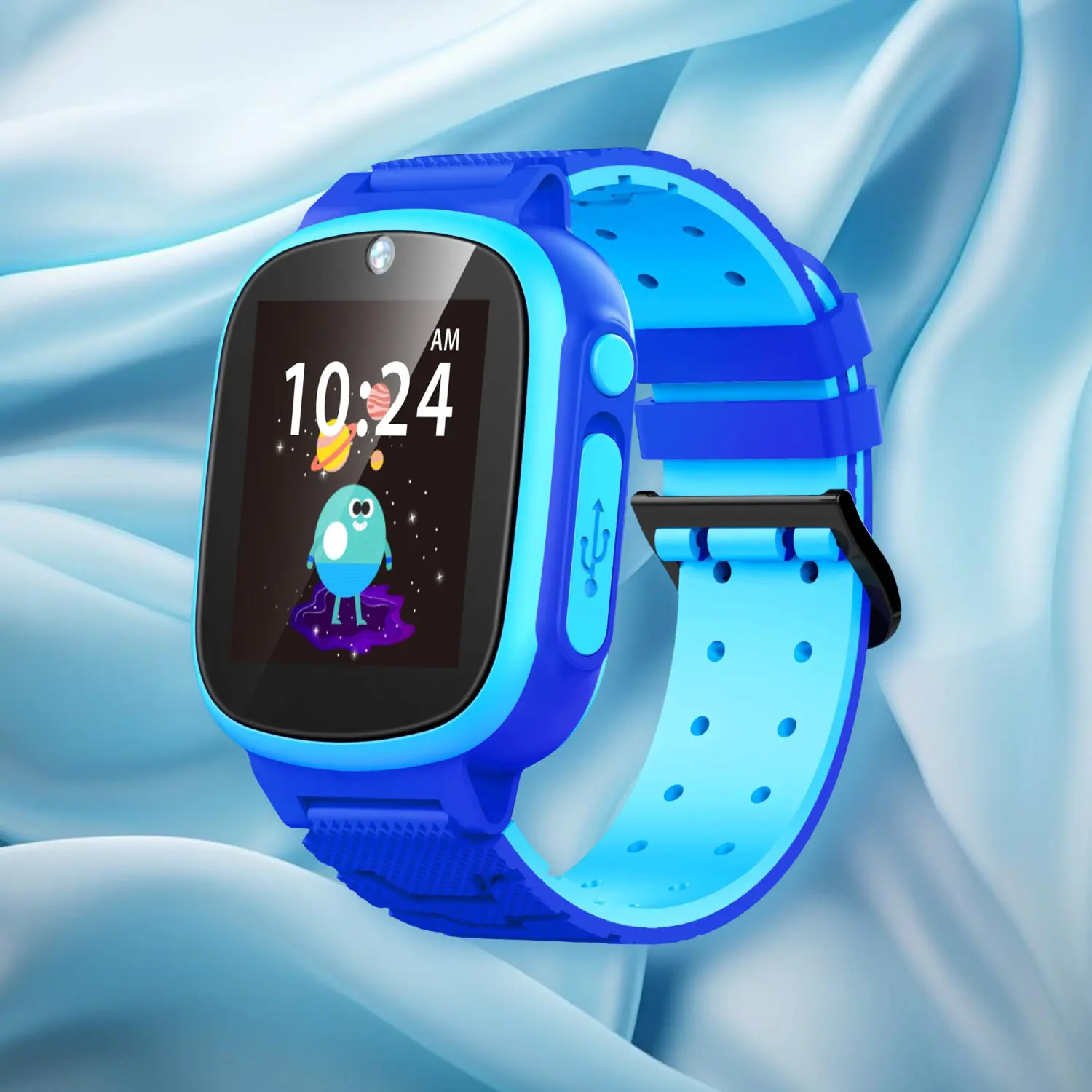 Smart Learning Digital Watch for Kids 3-10 Years Old - Touchscreen Educational Toy with Games, Music, Camera - Ideal Gift for Boys (Electronics Wearable Device)
