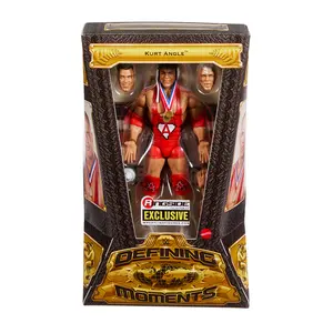 Kurt Angle (with Wig) - WWE Defining Moments Ringside Exclusive Mattel WWE Toy Wrestling Action Figure