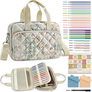 Bible Cover Carrying Case for Women, Bible Study Supplies Journaling Kit, Tote Bag Accessories Christian Gifts for Women Men Girls Boys