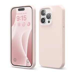 elago Premium Silicone Case for iPhone 15 Pro [34 Colors]