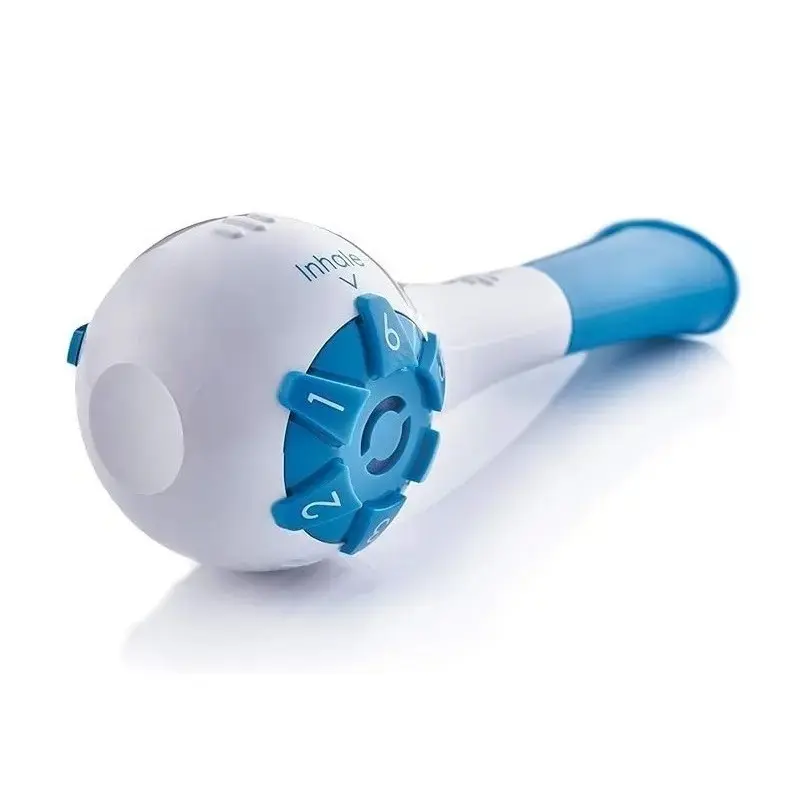 Adjustable Lung Trainer - Dual Resistance Inspiratory Expiratory Breath Train Device with Training Guide, Coaching App for Lung Capacity Improvement, Stress Relief, Handheld, Compact, Adjustable Lung Breathing
