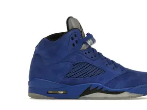 Jordan 5 Retro Blue Suede (RCC) Pre Owned Size 11.5