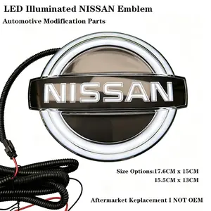 Dynamic LED Light Grille Logo Badge for Vehicles | Plug-and-Play Glow Emblem LED Light-Up Emblem / Illuminated Badge / Plug-and-Play / Waterproof / Grille Logo /car modification