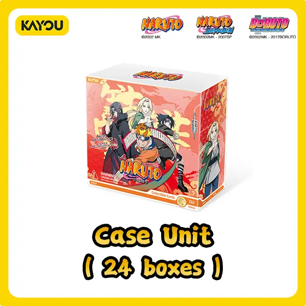 Live Opening - One Sealed Case-NARUTO-Smriti Collectible Cards-Earth Scroll-002A-NA(24 Boxes, 20 Packs per Box)