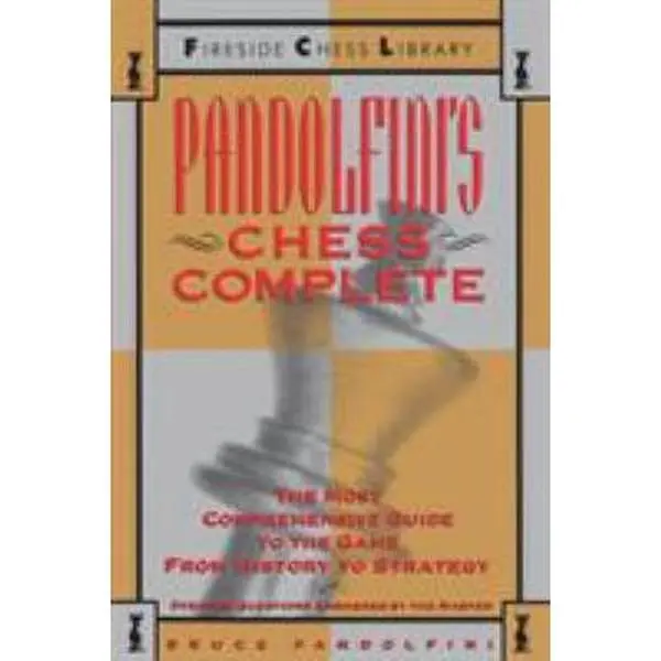 USED Book - Pandolfini's Chess Complete: The Most Comprehensive Guide to the Game, from History to Strategy by Pandolfini, Bruce (Paperback) - english