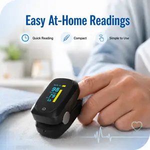Sports Recovery Finger Monitor, 4-Direction Auto Display, Wellness Tracking Tool, Portable Design, One-Button Easy Use,summervibes tiktokshopspringglowup