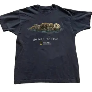 National Geographic "Go with the Flow" Unisex T-Shirt, Gift