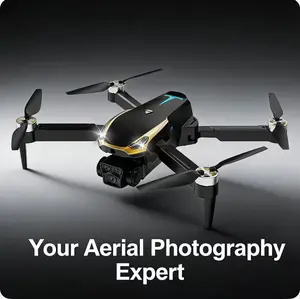 Aerial Drone M8 Pro 2026 - GPS Positioning, 4K UHD EISCamera, 5G WiFi FPV, Brushless Motors, Optical Flow Hover,Intelligent Obstacle Avoidance, Auto Return, 360° Stunt Roll,Two Batteries