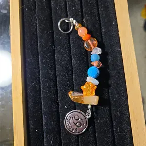 cancer trinket keychain