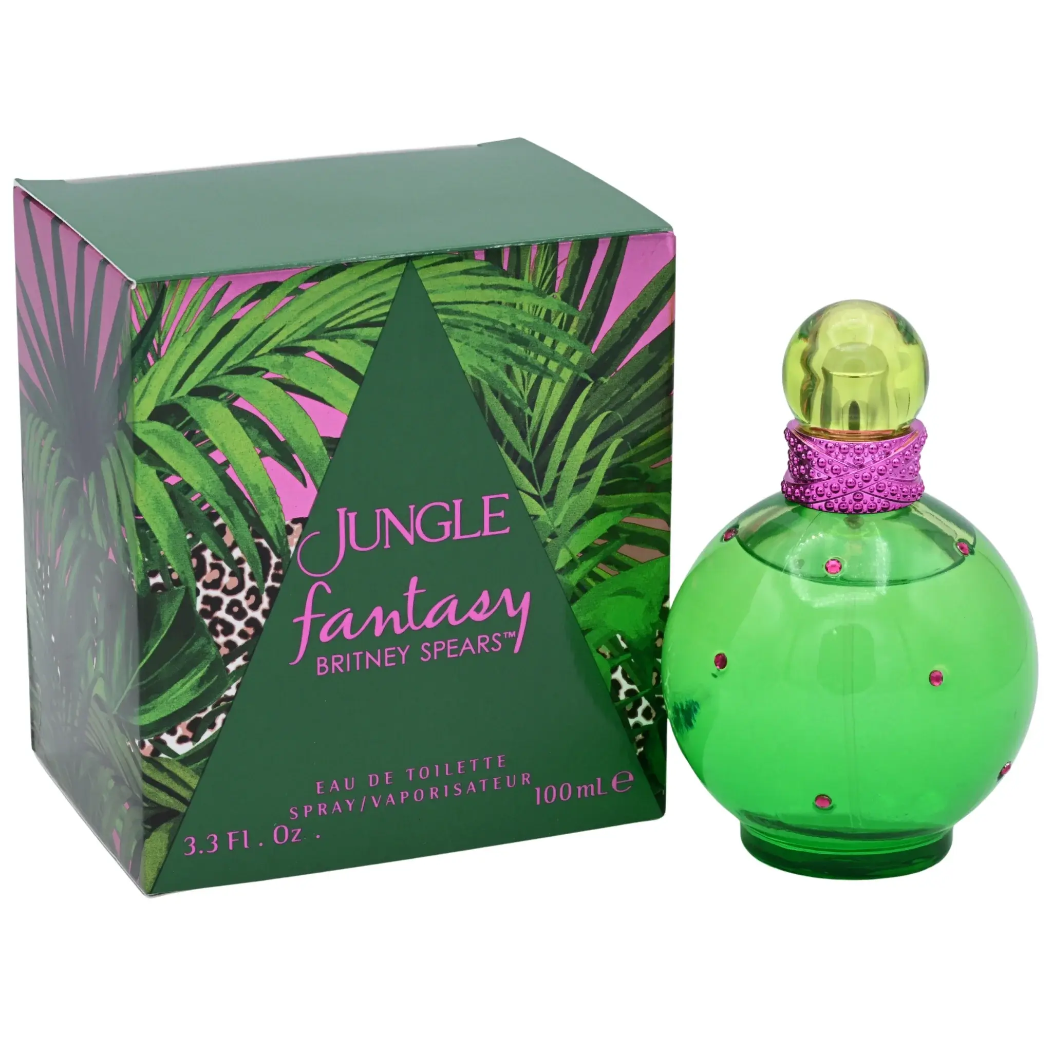 Britney Spears Jungle Fantasy EDT Spray Women 3.3 oz 100ml New Box