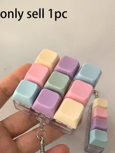 Stress Relief Keycap Macaron Toy, Decompression Squeeze, Stress Relief Fidgeting, Anxiety Fidgets, Colorful Mechanical Keyboard Keychain, Adult Relaxation Stress Release Gift, All-Season Casual Accessory