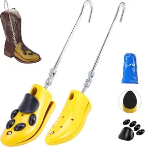 Boot Stretcher Men Women, Leather Shoe Stretcher for Thick  and Wide , Adjustable Boot Widener Expander