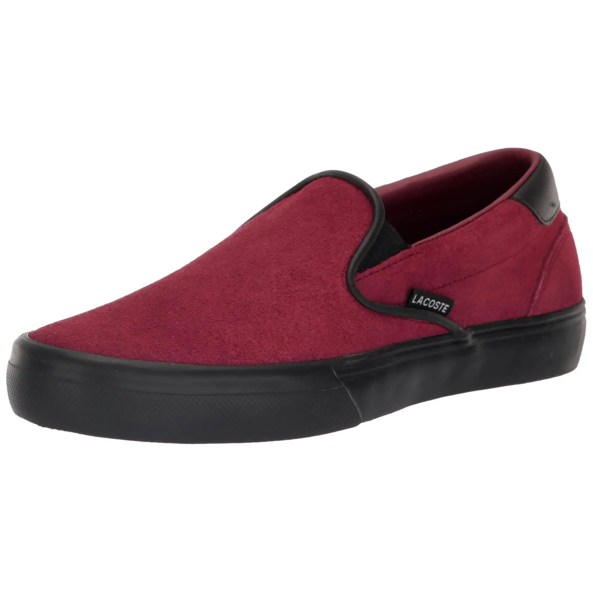 Lacoste Jump Serve Slip Burgundy / Black  46CFA0008 Women's