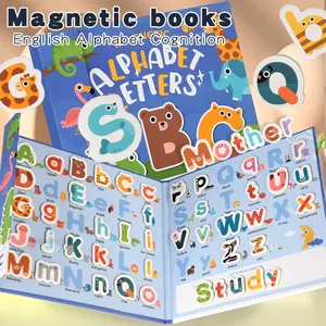 Magnetic Alphabet Learning Board Set, Unisex Educational Toy for Kids Aged 3-5, Preschool Alphabet Tool, Ideal Gift for Christmas & Birthdays