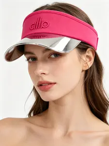 Stop sunburn! Mirror wide brim visor, perfect for outdoor & beach vacation