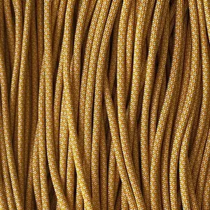 Goldenrod with Silver Grey Diamonds 550 Paracord