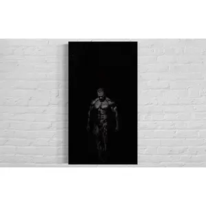 Cbum Chris Bumstead Posing Matte Vertical Poster for Dorm, Workout, Gym - Motivational Fitness Wall Art, Bodybuilding Decor, Muscle