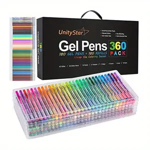 Fluorescent Pen Refills 24pcs Set - Adult Coloring, Office Supplies & School Supplies for Holiday and Valentine's Day Gifts diamond painting kits