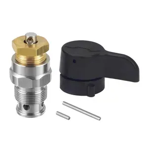 No Air Spray Gun Valve 235014 Replacement, Compatible with Graco 210 230 390 395 490 495 595 3400, Aftermarket Drainage Valve