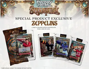 2026 Wild Card Fantasy Football Steam Punk Hobby Trading Cards RY