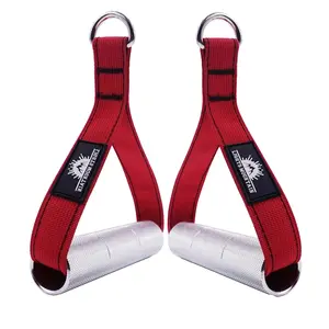 Home Workout Essentials: Dual-Webbing Resistance Band Handles