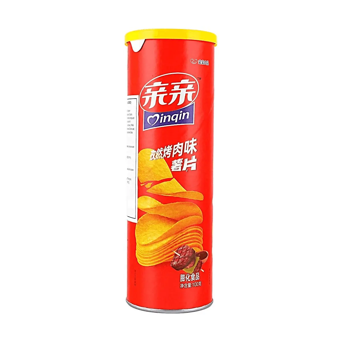 CHINCHIN Cumin Roasted Meat Flavor Potato Chips 100g - Savory Snack for Parties & Casual Snacking