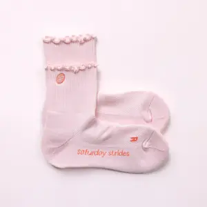 Primrose Pink Performance Ruffle Sock