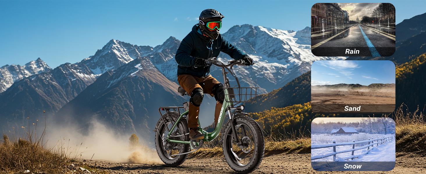 1800W Peak Foldable Fat Tire Commuter E-Bike for Adults, 52V 18.2AH Detachable Battery, Up to 86 Miles Max Range, 20-Inch Fat Tires, 7-Speed, 330 LBS Max Load, UL2849 Certified Smart Ebike 1800W Peak Foldable Fat Tire Commuter E-Bike for Adults, 52V 18.2AH Detachable Battery, Up to 86 Miles Max Range, 20-Inch Fat Tires, 7-Speed, 330 LBS Max Load, UL2849 Certified Smart Ebike