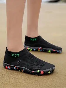 Kids Beach Shoes Anti-Slip Waterproof Quick-Dry Breathable Flexible Shoe, Unisex Baby Sandals for Boys Girls Toddlers, Summer Footwear