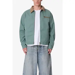 mnml Blanket Lined Work Jacket - Green