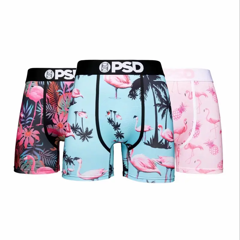 PSD Underwear men’s brief boxer  Breathable Menswear Underwear Cathedral 3Pack