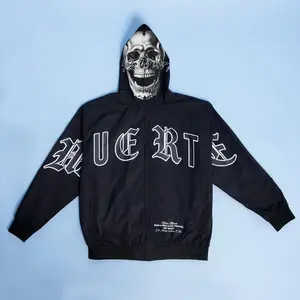 HM Skull Full Zip Windbreaker Jacket