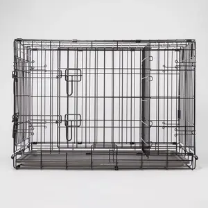 Wire Collapsible Dog Crate - Boots & Barkley