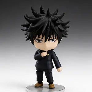 1506# Megumi Fushiguro Inspired Q-Version JJK Figure, 10cm Jujutsu Kaisen Chibi Action Figure, Cute Mini Collectible Model Toy with Box, Anime Fan Gift, Jjk Figures, Jujutsu Kaisen Figures