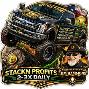 Stackn Profits Crypto Pepaw Window or Helmet Decal