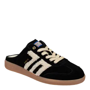 Back 70: EASTER in BLACK Backless Sneakers