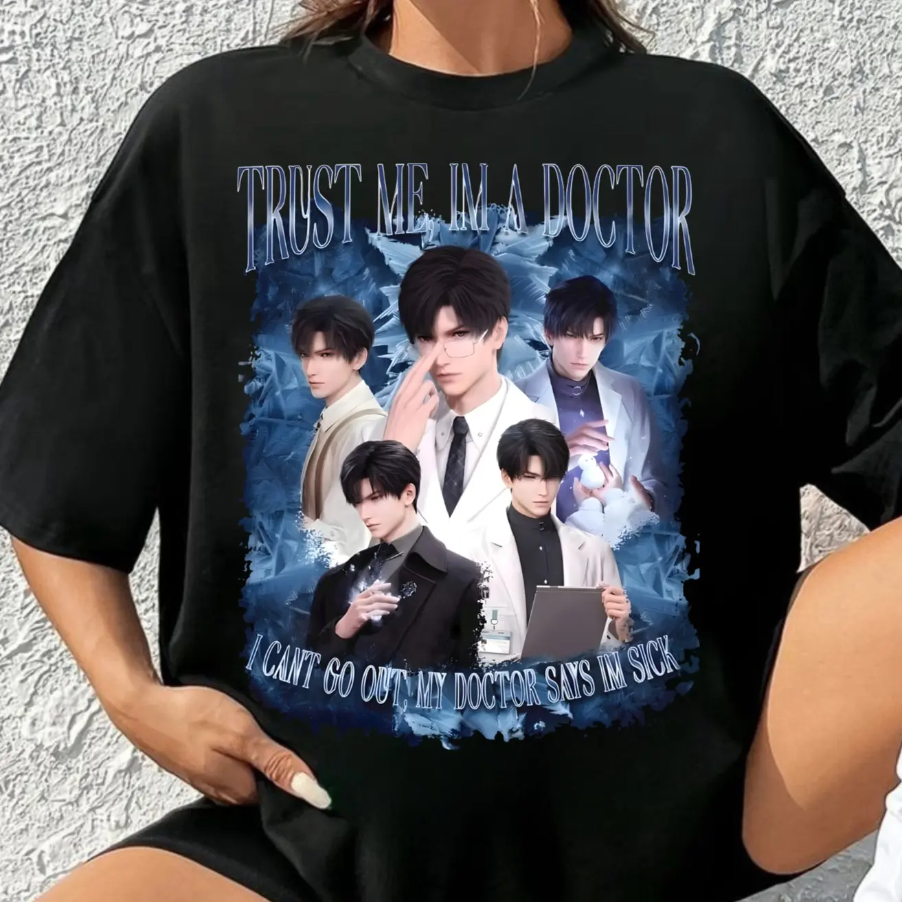 Zayne Love and Deepspace t-shirt, Doctor Zayne vintage T-shirt, LADs merch, Love and deepspace, xavier, rafayel, caleb, anime t-shirt, Otome Game Inspire Tee