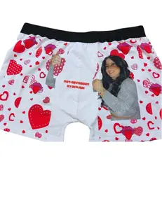 Men's Underwear with Women's Faces - Stylish Comfortable and Unique Design for Everyday Use casual wear parties, and Special Occasions, Made with Soft Breathable Fabric for Maximum Comfort Trendy and Fun Print Perfect as a Gift for Friends and Loved Ones"