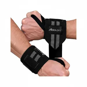 Boldfit Wrist Supporter for Gym Wrist Band | For Men Gym & Women with Thumb Loop Straps - Wrist Wrap | Gym Accessories for Men Hand Grip & Wrist Support Sports Straps for Gym