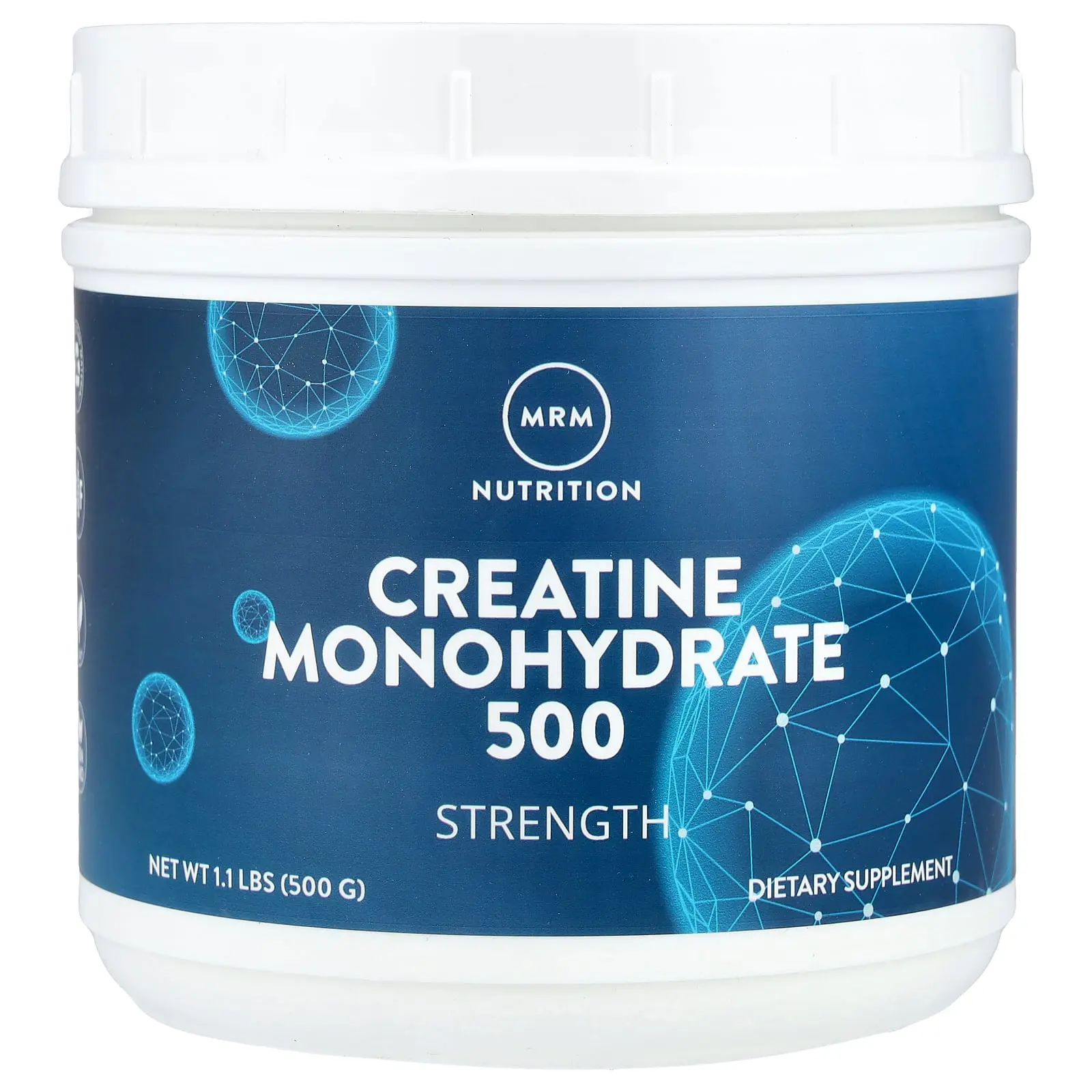 MRM Nutrition Creatine Monohydrate 500, 1.1 lbs (500 g)