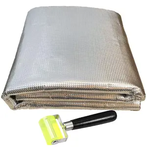 10mm Thick Self-adhesive Fireproof Rubber Sound Deadener Mat (60x39in) for Car Hood, Engine - Noise Reduction, Heat Insulation, Easy Installation - Automotive Interior Accessory for Car Enthusiasts