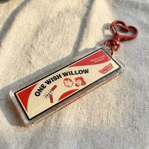 Obsession One Wish Willow Keychain Charm, Obsession Keychain, Horror Movie Gift Enamel Pin, Gift for Fans