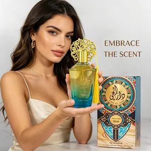 3.4 oz Arabian Women's Eau de Cologne Spray - High-concentration Arabian women's perfume, inspired by luxurious Middle Eastern colognes, an ideal choice for everyday wear, parties, and gifts; Valentine's Day gift, Christmas gift