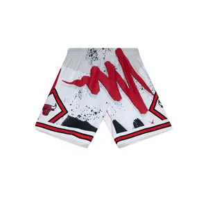 Hyper Hoops Swingman Shorts "NBA Chicago Bulls 1997" PFSW1254 CBU97PPPWHIT