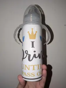 Sublimation Baby Bottles - Custom Made, Made to Order, Portable Drinkware