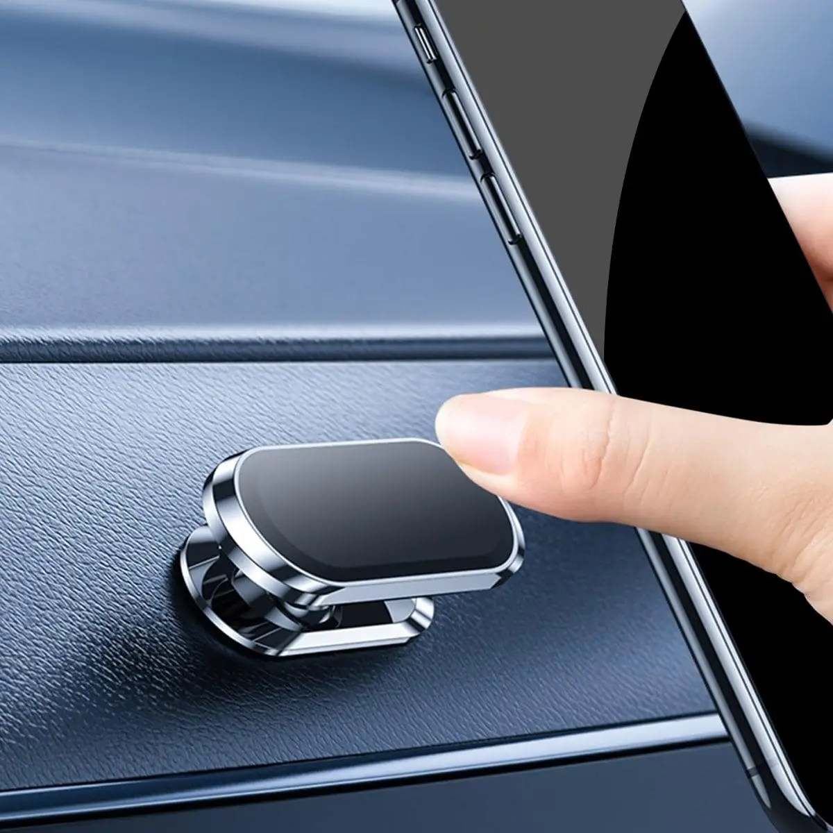 Fall Magnetic Car Phone Holder for Summer, Dashboard Mobile Phone Holder, Adhesive Center Console Magnetic Car Phone Holder, Car Accessories