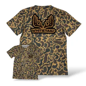 Whitetail Co. Old Duck Camo Faded Pocket Tee