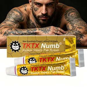 TKTX Tattoo Numbing Cream 1 Pack 99%For Tattoos 、Laser Removal 、Waxing 、EyebrowThreading 、Tattoo External Cream 10g