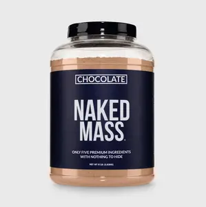 Chocolate Mass Gainer Protein Supplement | Naked Chocolate Mass - 8LB