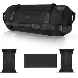 Gaomon-Heavy-Duty Adjustable Fitness Sandbag Set, Multi-Handle Durable Design, Unfilled Inner Bag Included for Yoga and Full-Body Strength Training